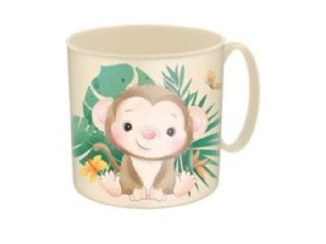 Кружка с декором, 280мл (светло-бежевый)